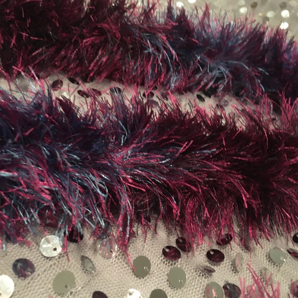 Fuzzy Scarf - Picture 2 of 2